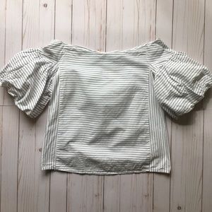 H&M puff sleeve top